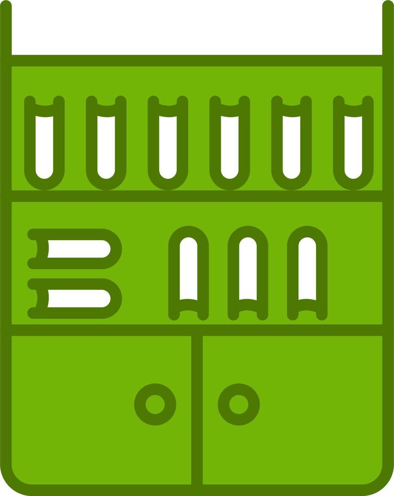 Bookcase Vector Icon