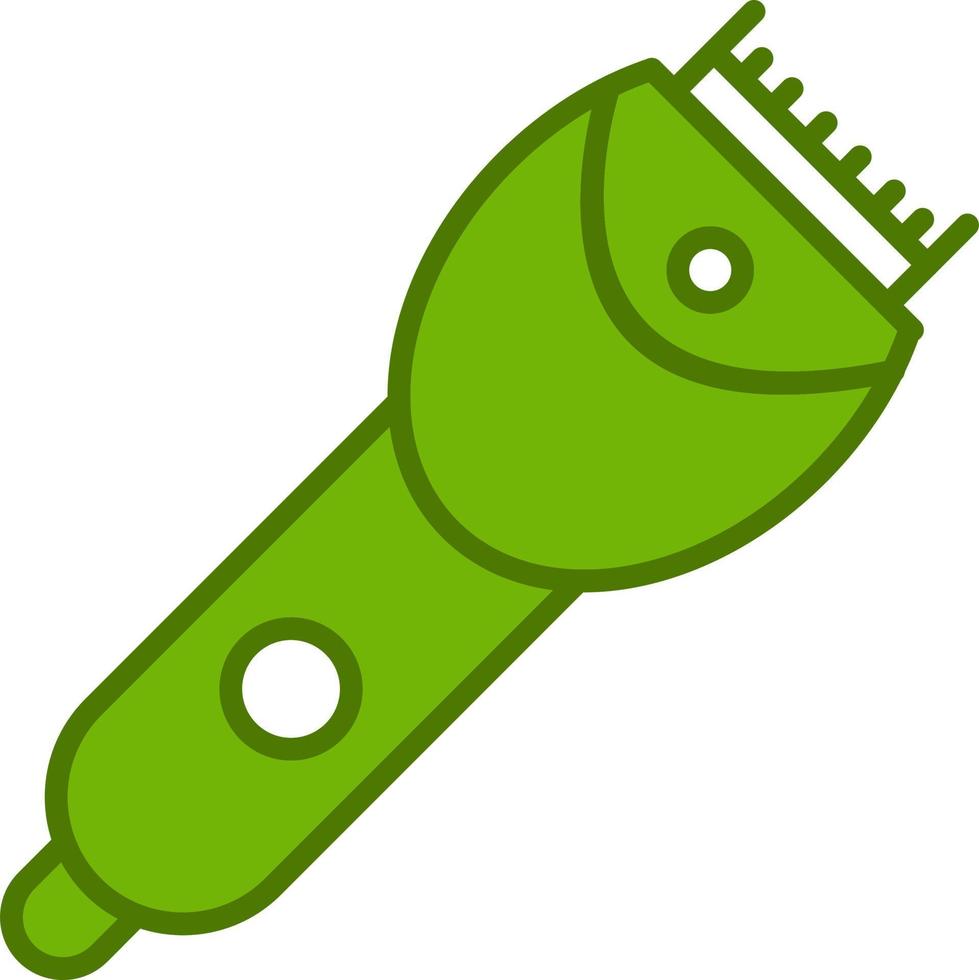 Beard trimming Vector Icon