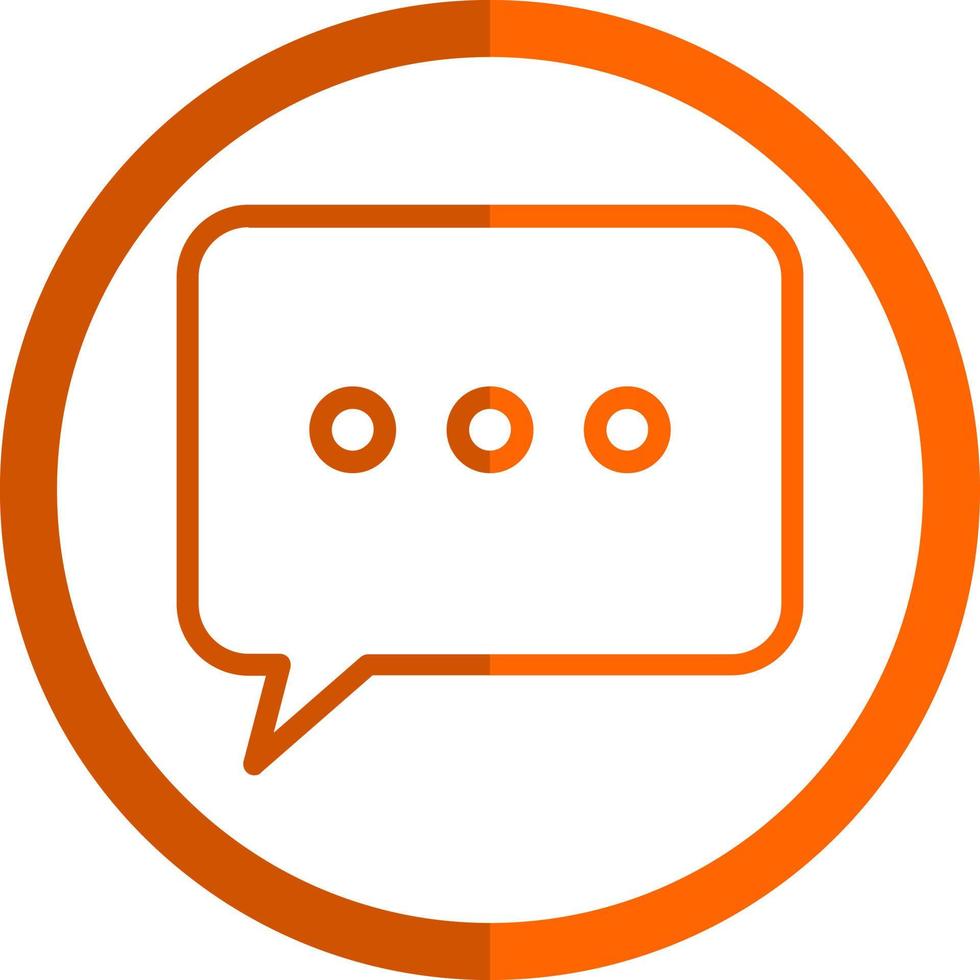 Comment Dots Vector Icon Design