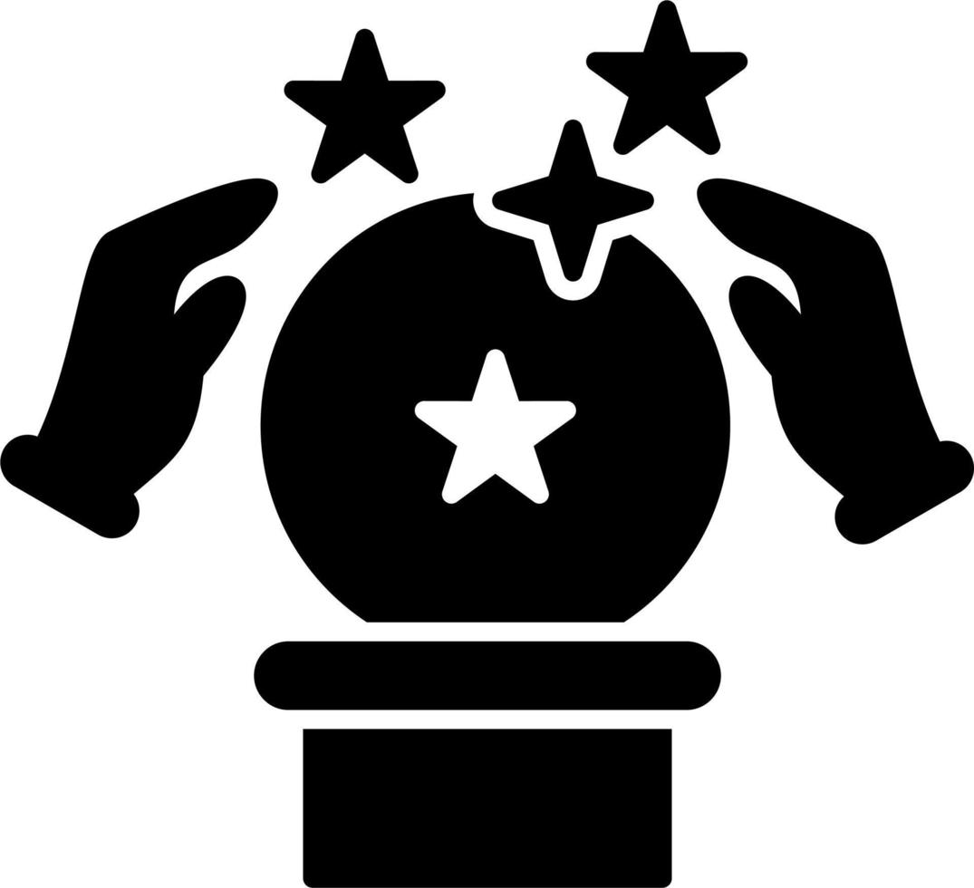 Magic ball Vector Icon