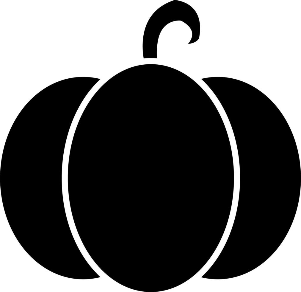 icono de vector de calabaza