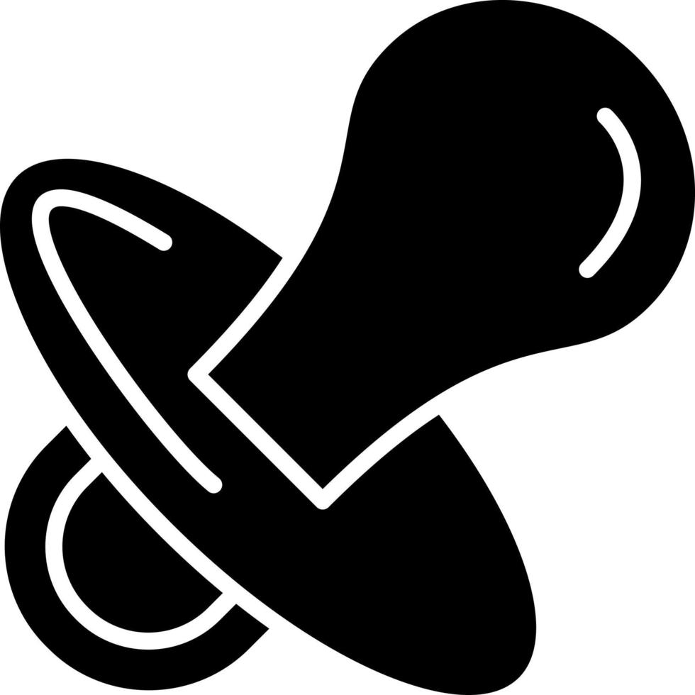 Pacifier Vector Icon