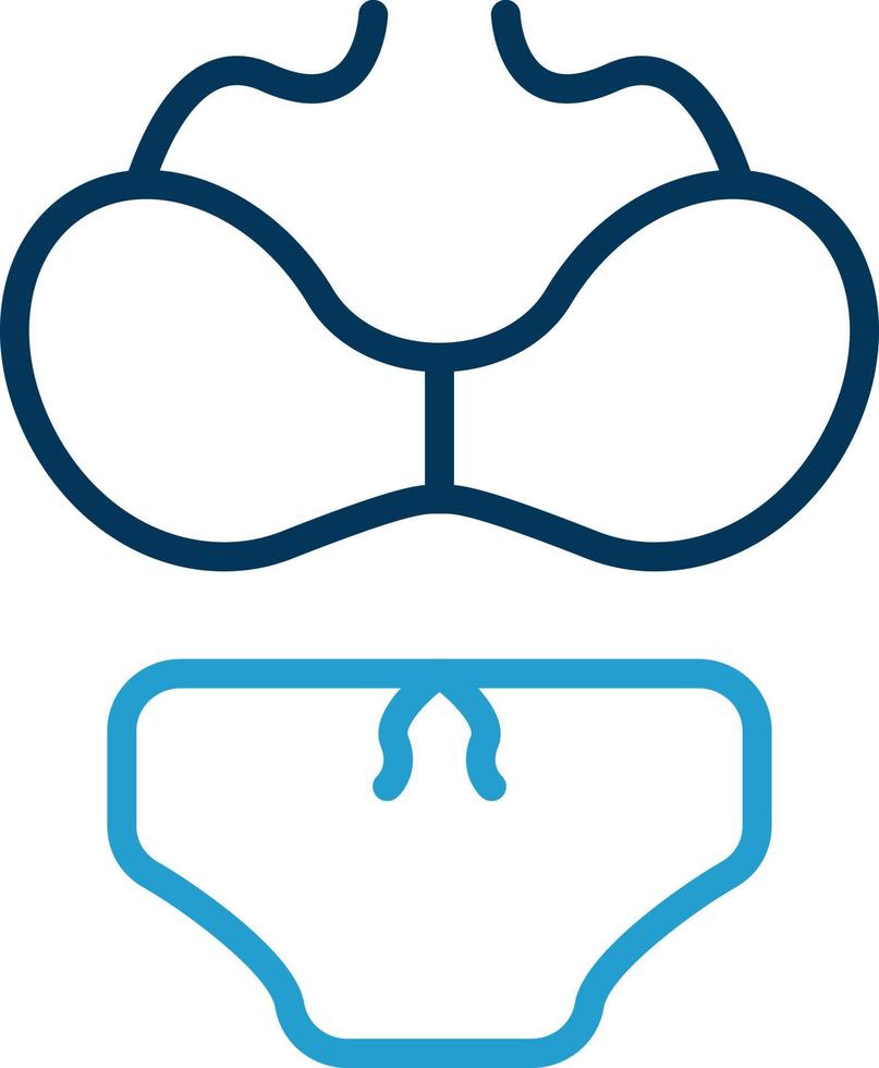 Swimsuit Vector Icon Design