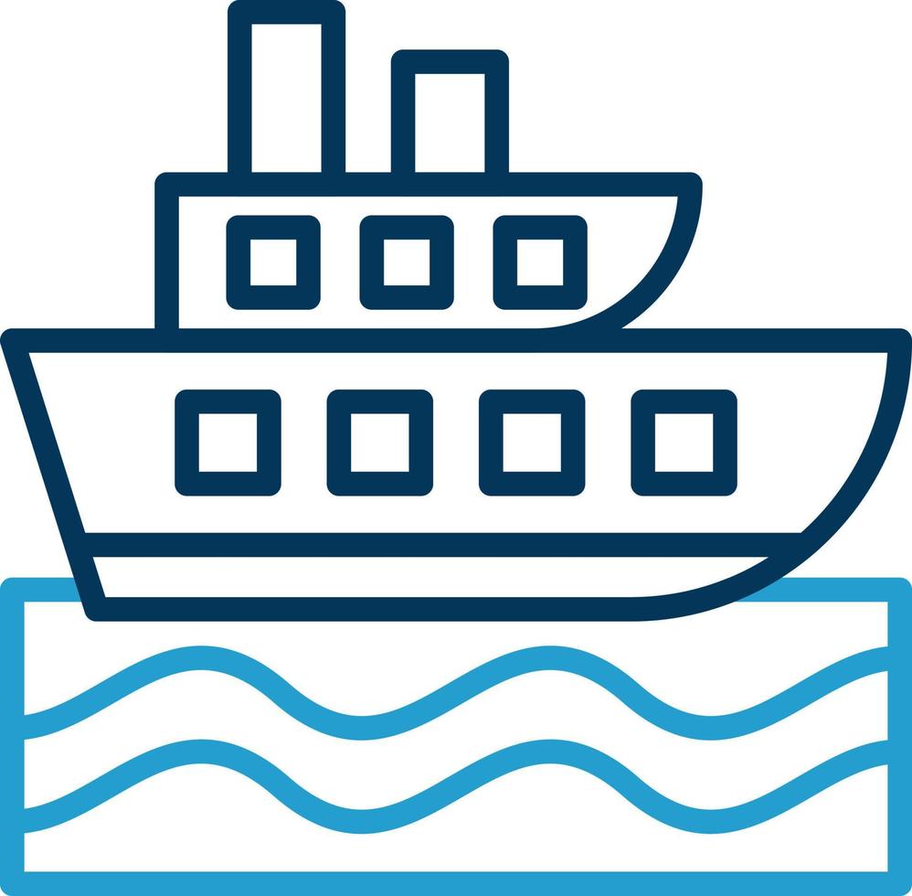 Cruise Vector Icon Design