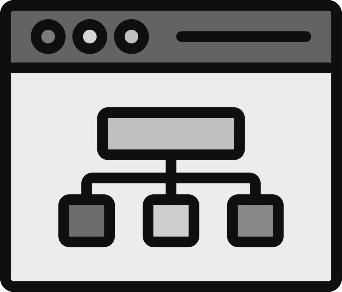 Sitemap Vector Icon