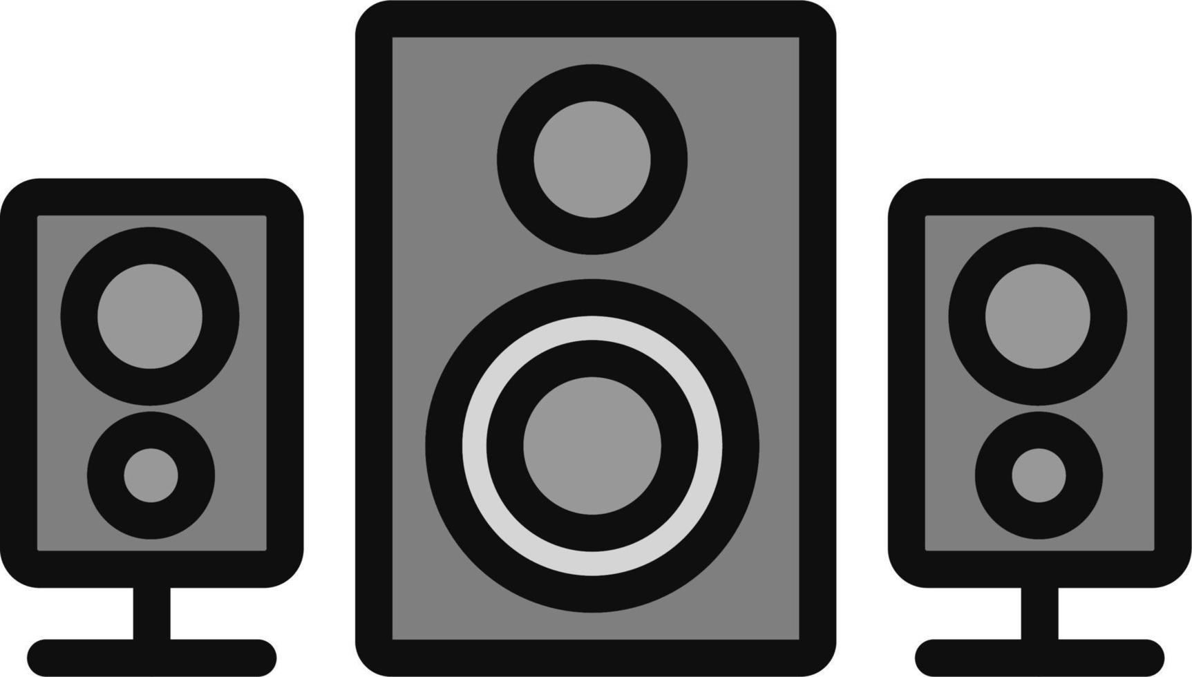 icono de vector de altavoz