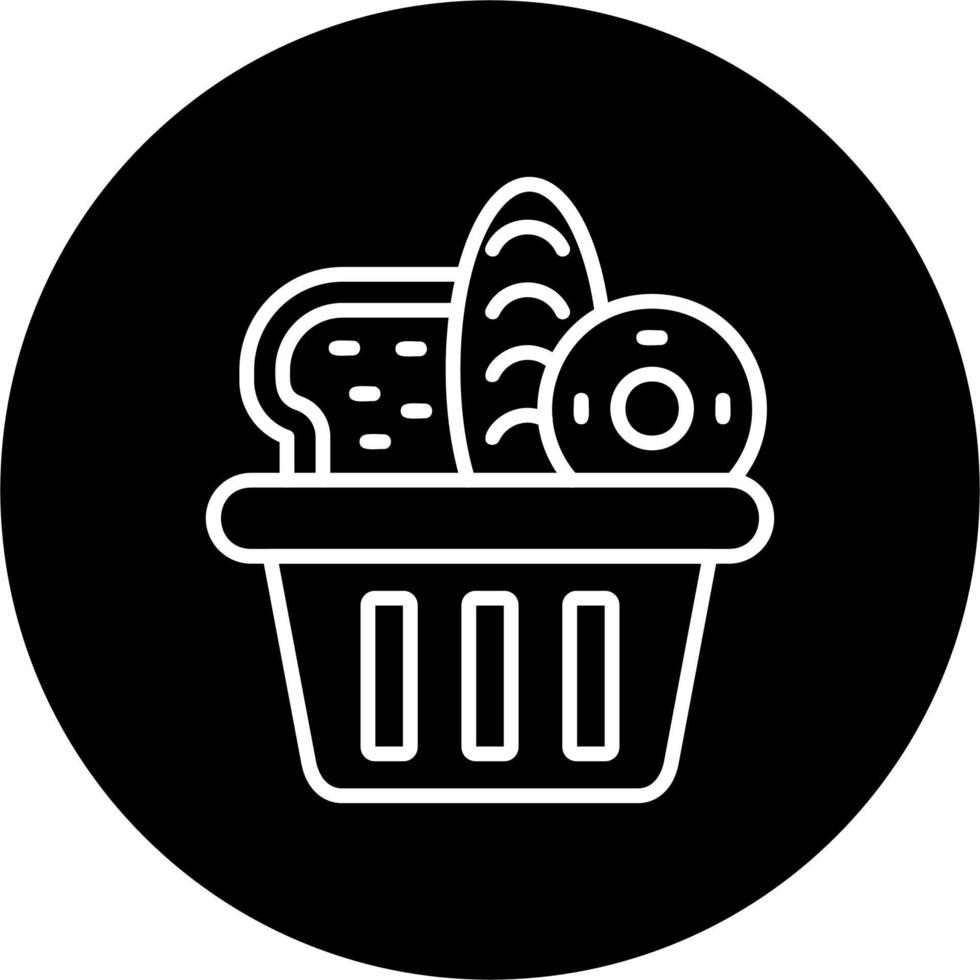 icono de vector de panadería