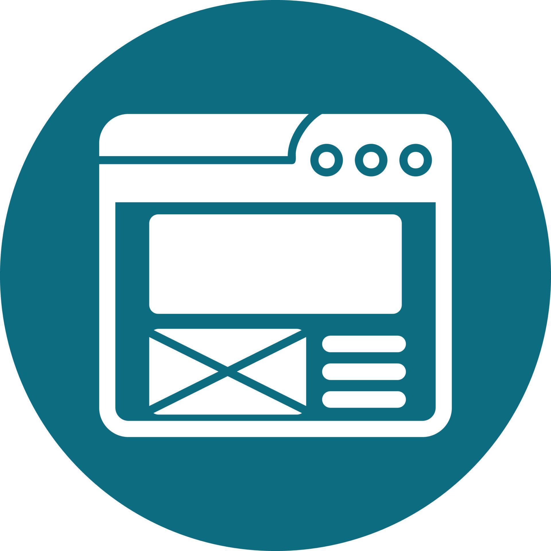 Web Layout Vector Icon 21042776 Vector Art at Vecteezy