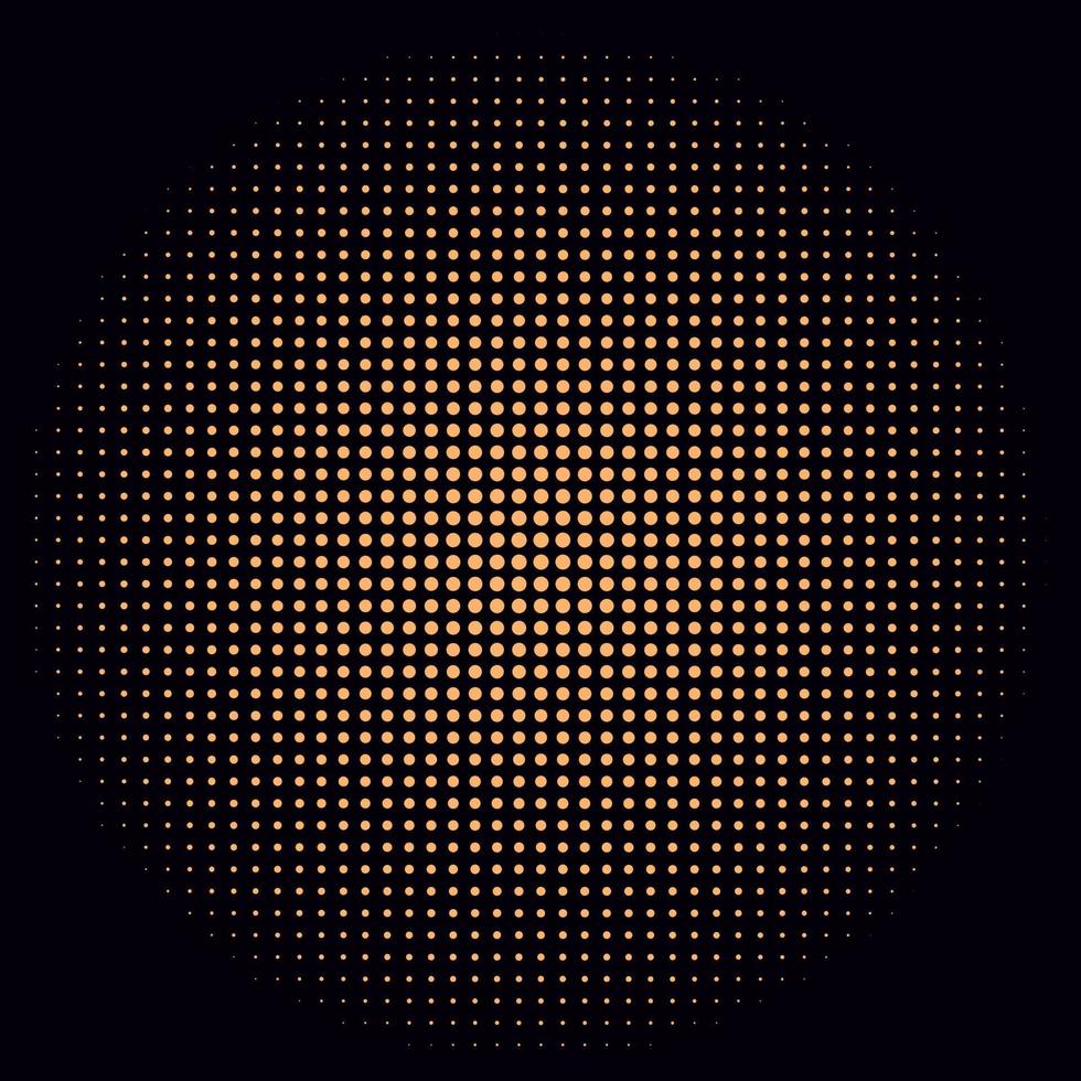 Free vector abstract round halftone design