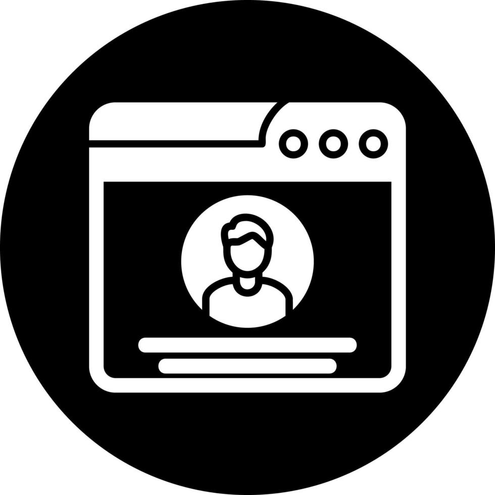 Profile Vector Icon