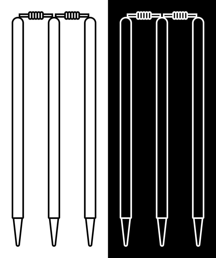 de madera puerta, Grillo postigo con parte superior barras. aislado en blanco antecedentes. vector icono