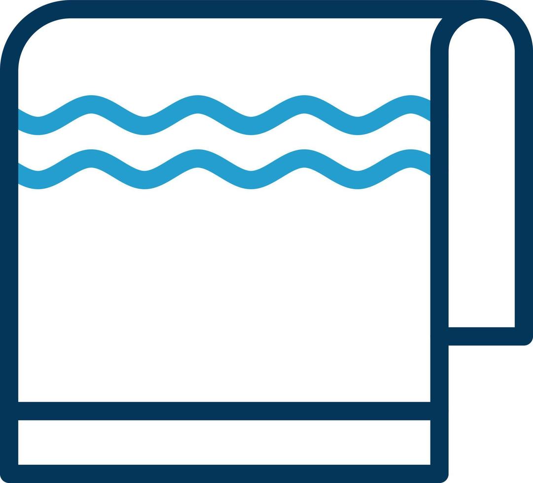 Towel Vector Icon Design