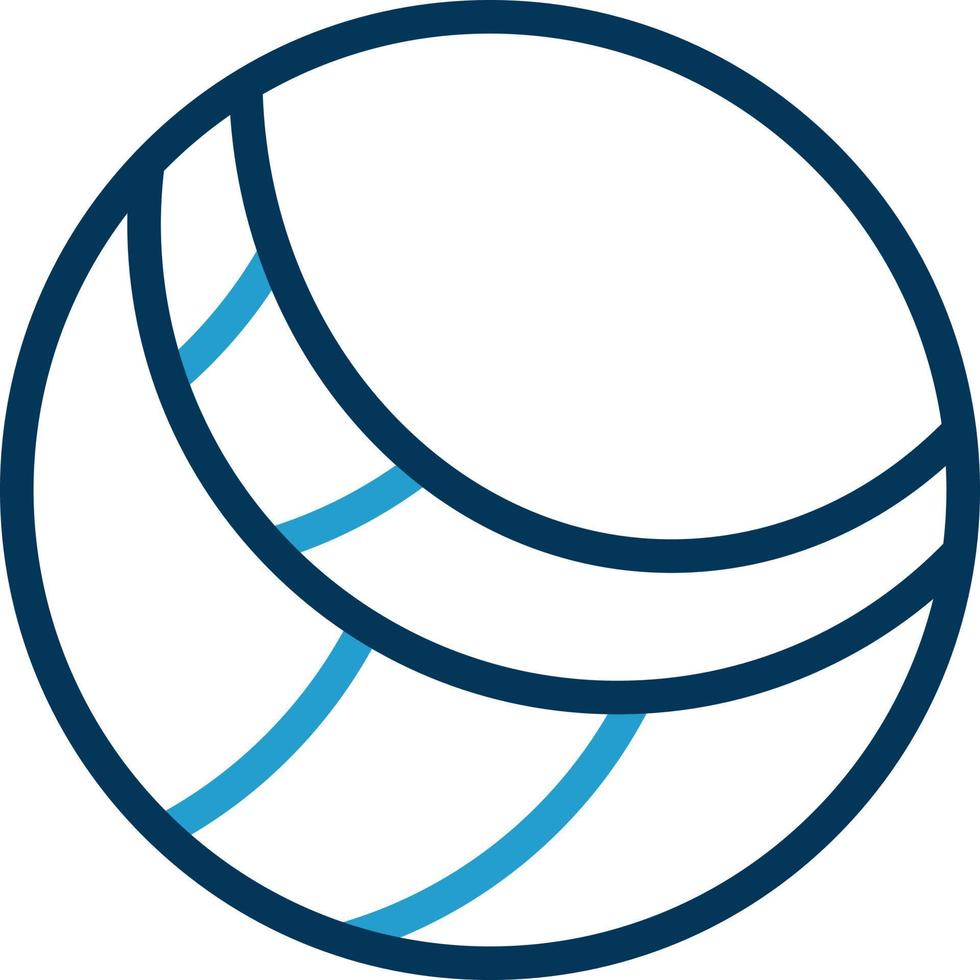 Volleyball Vector Icon Design