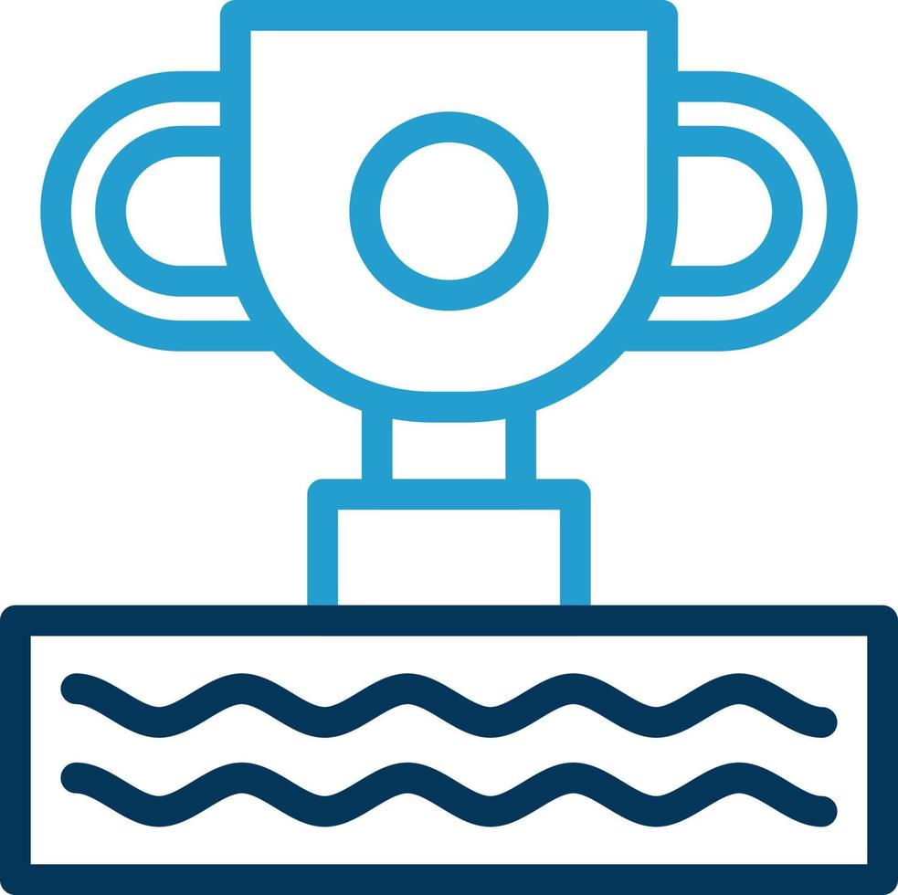 Trophy Vector Icon Design