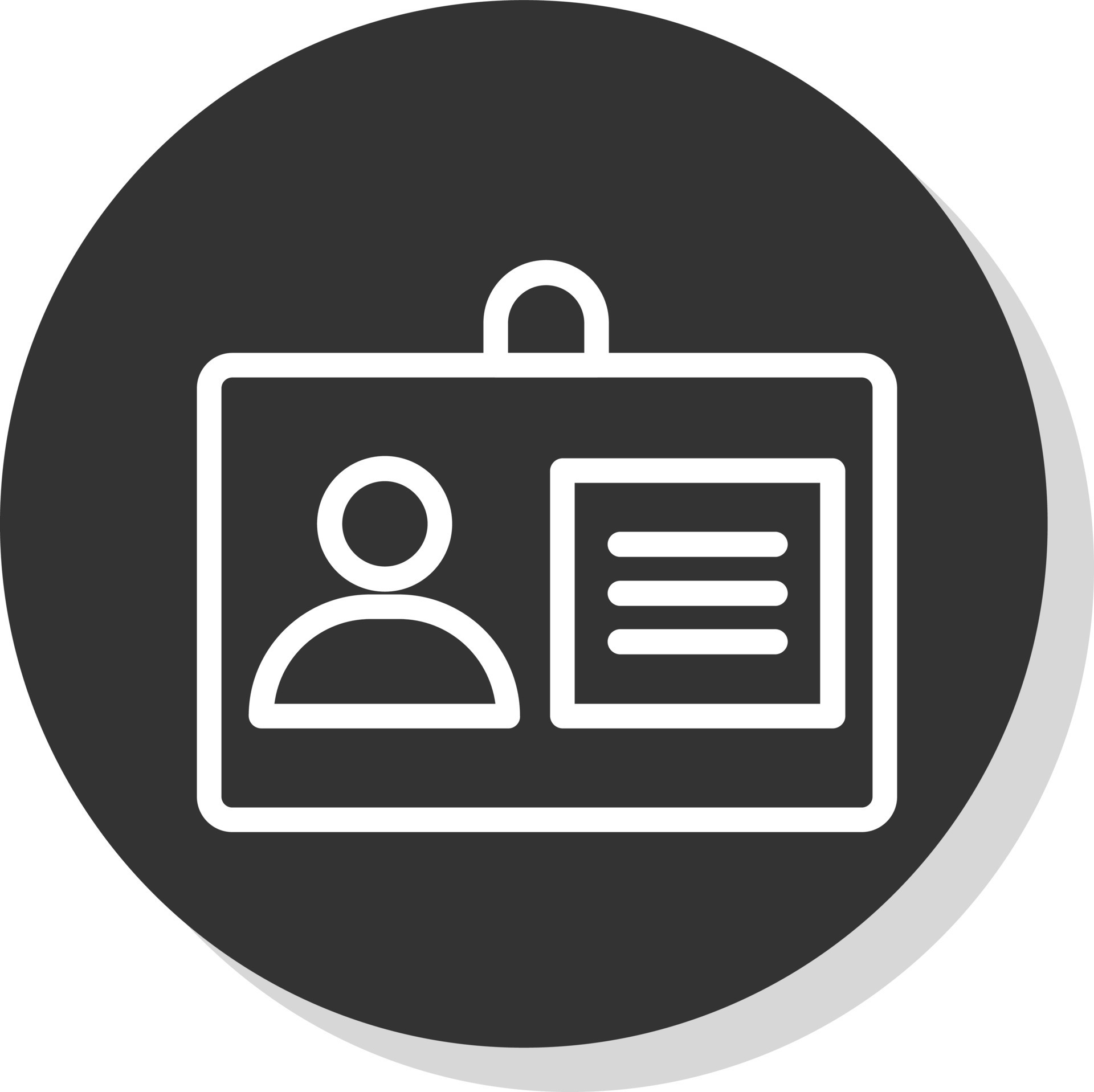 Id Badge Vector Icon Design 21044424 Vector Art at Vecteezy