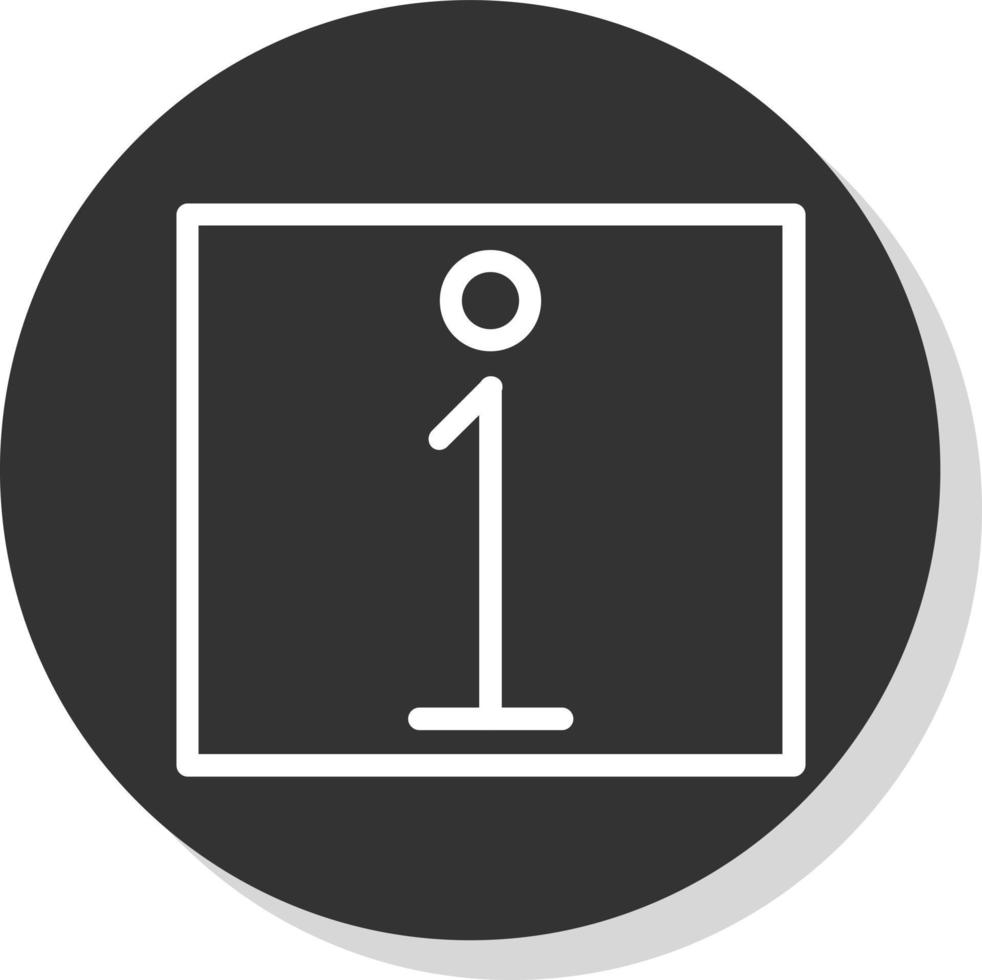 Info Vector Icon Design