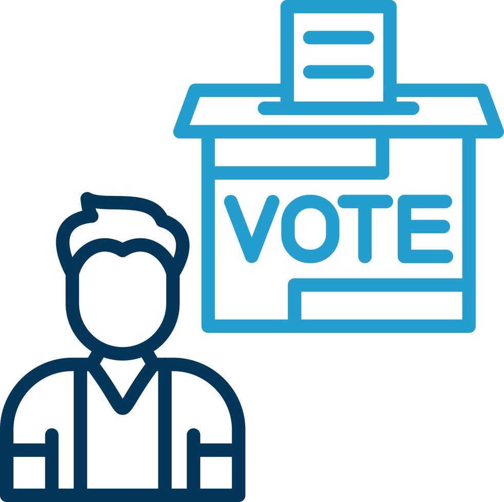 Polling Vector Icon Design