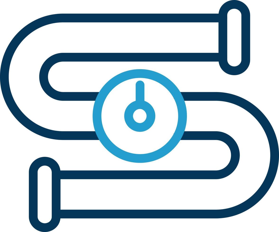 Water Pipe Vector Icon Design