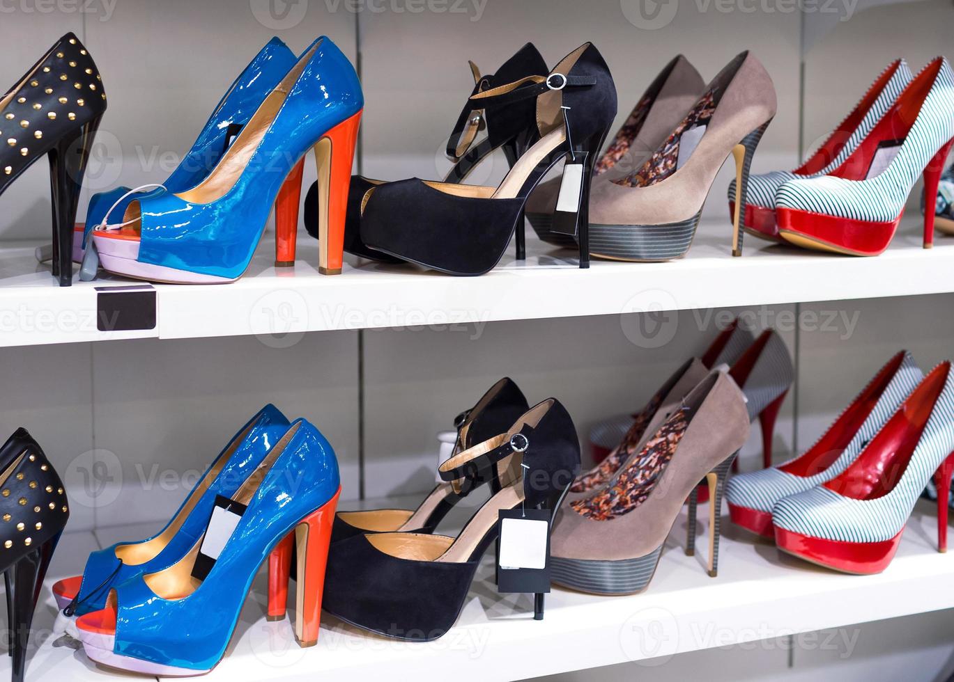 Background with shoes photo
