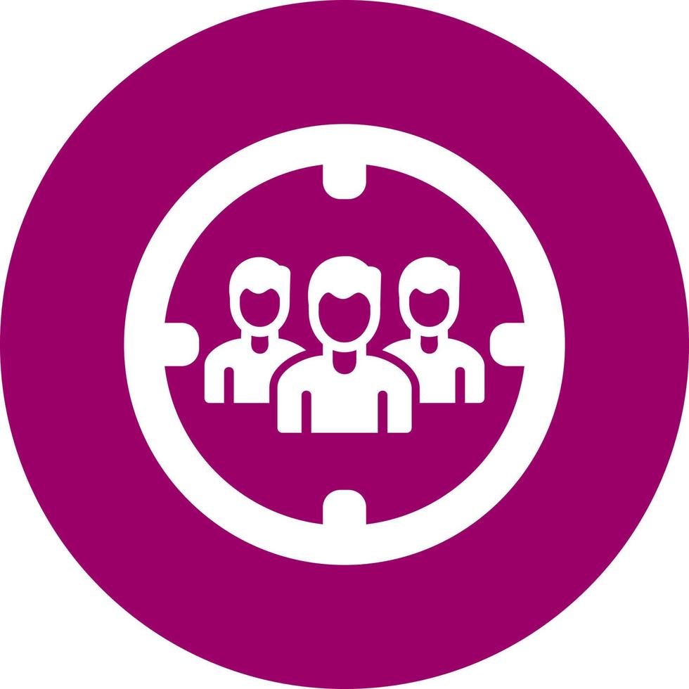 Focus Group Vector Icon