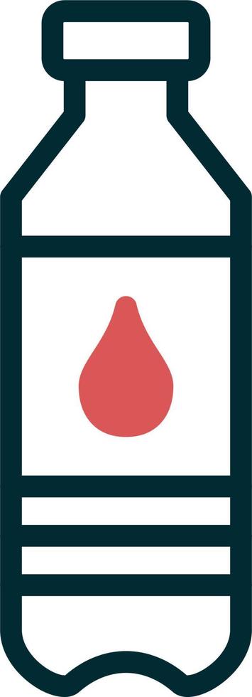 Water Bottle Vector Icon