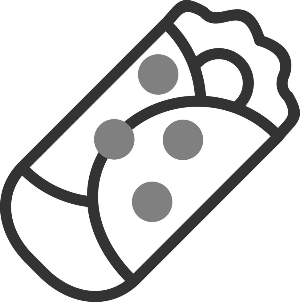 Burrito Vector Icon