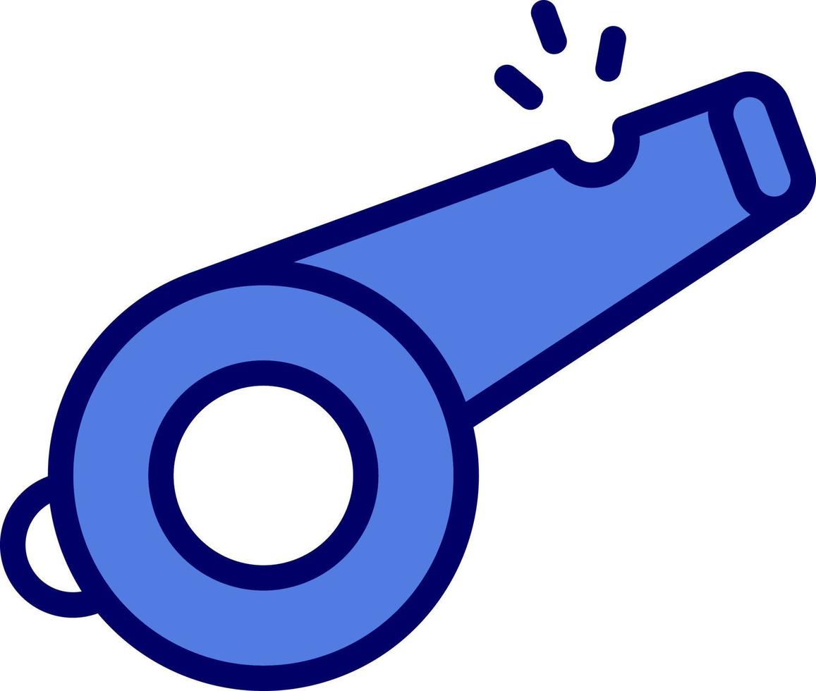 Dog Training Whistle Vector Icon