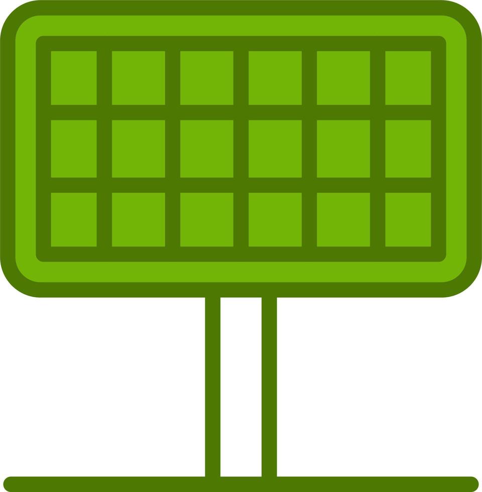 Solar Panel Vector Icon