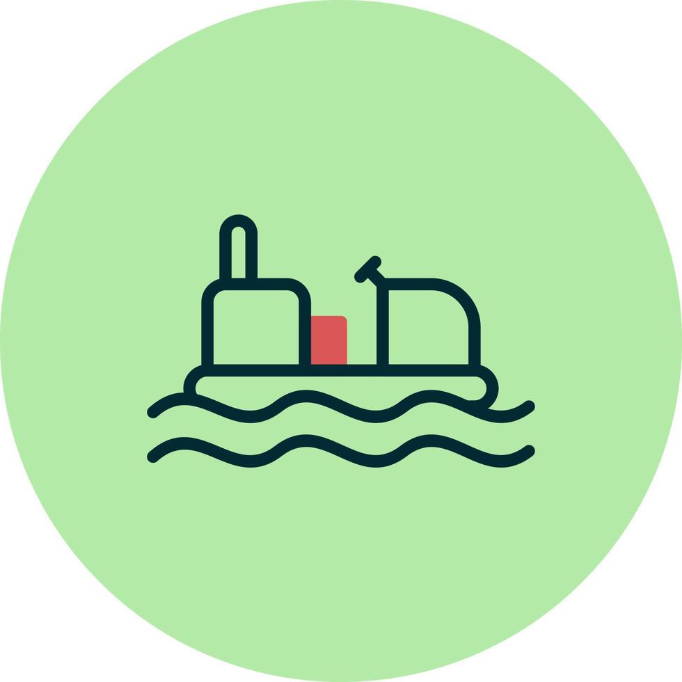 Bumper Boats Vector Icon