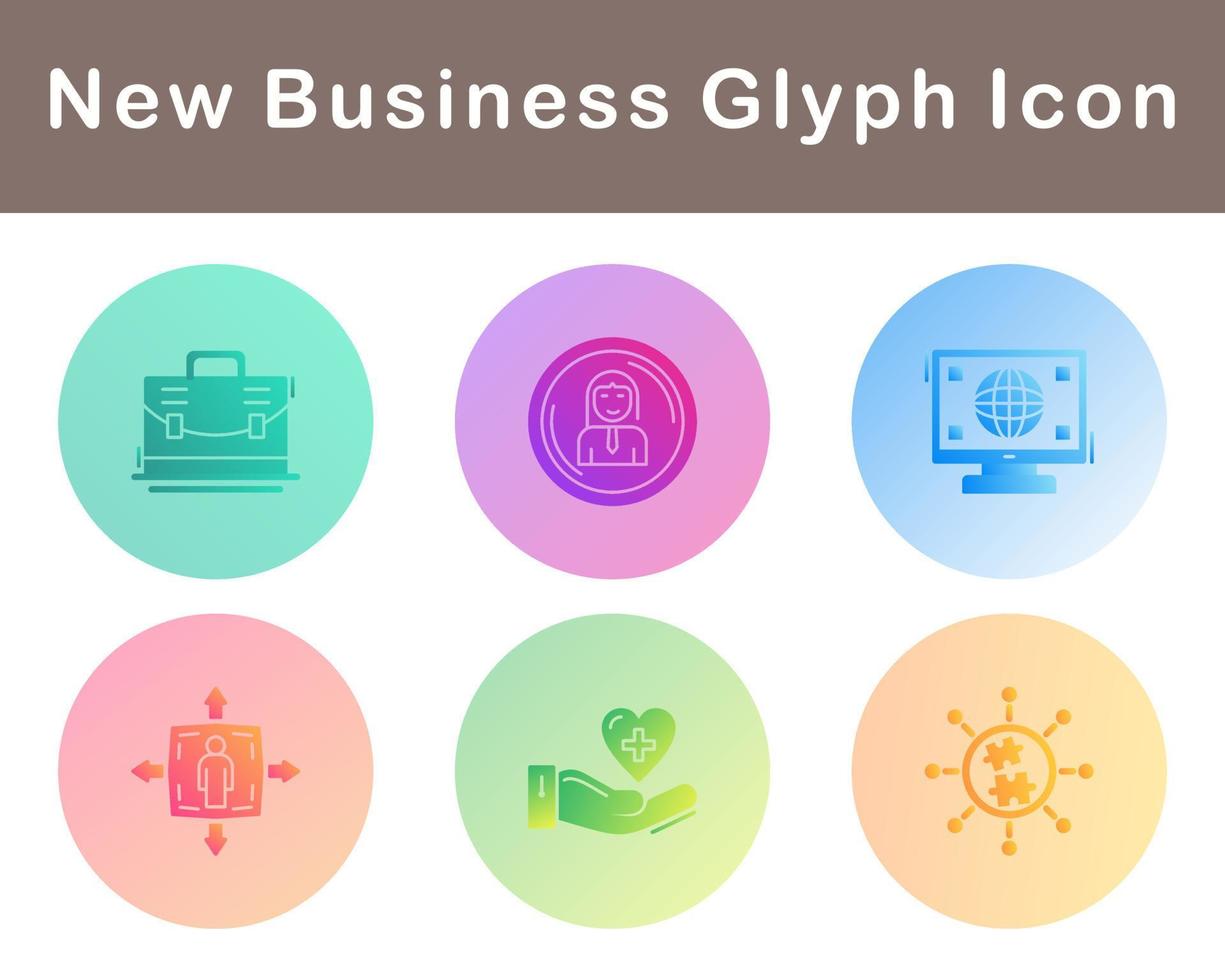 New Business Vector Icon Set