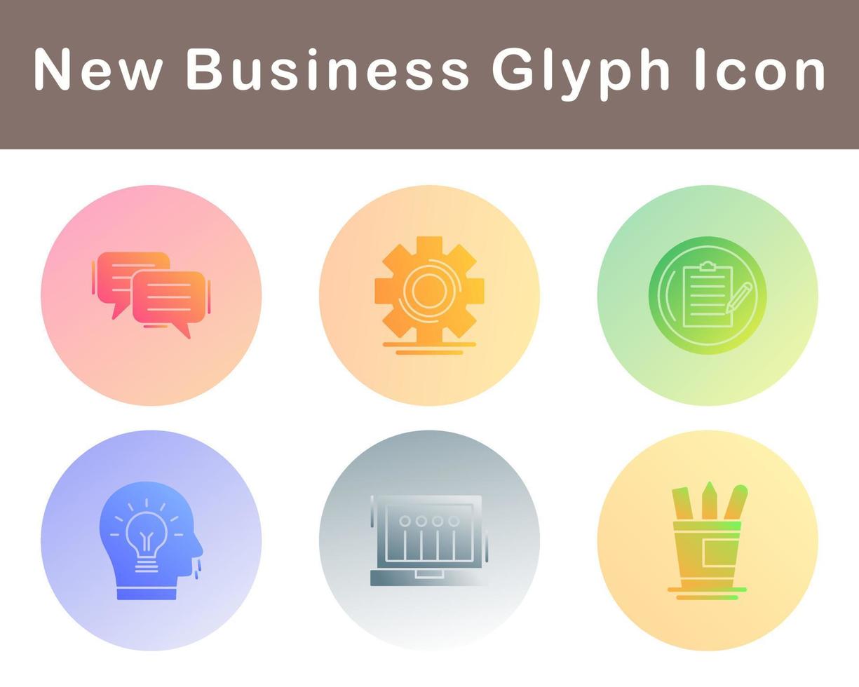 New Business Vector Icon Set