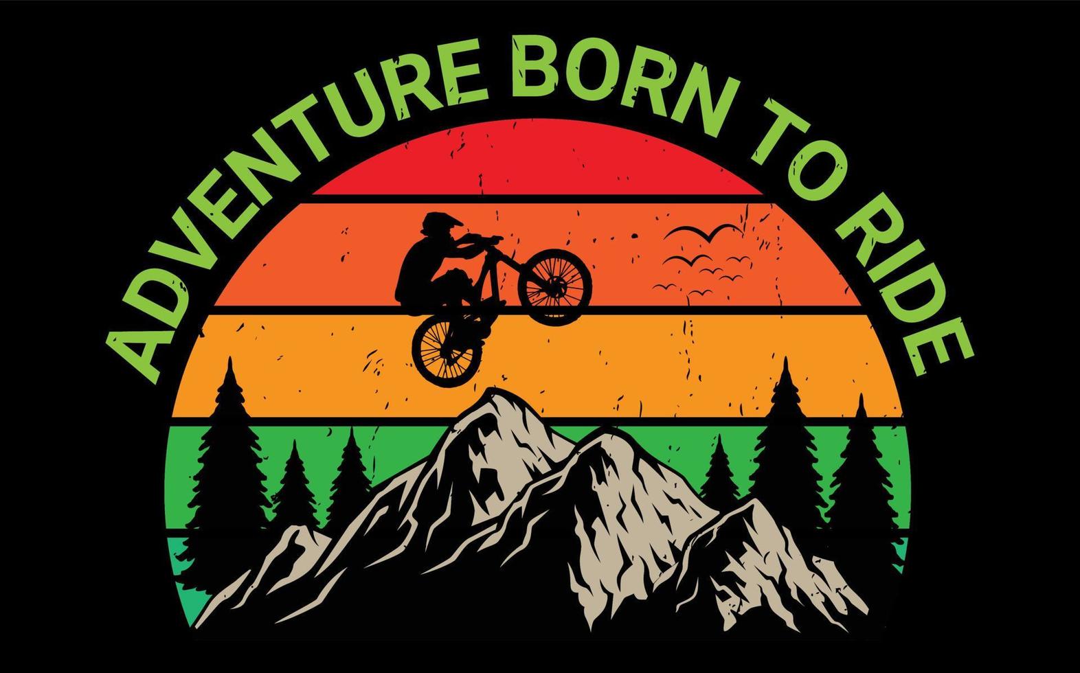 Riding t shirt design vector