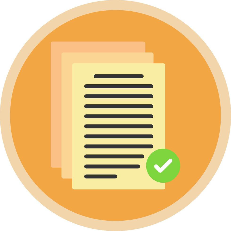 Documents Vector Icon Design