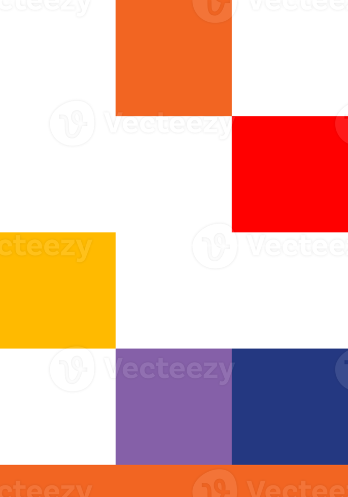 Abstract shape square transparent background in flyer corporate