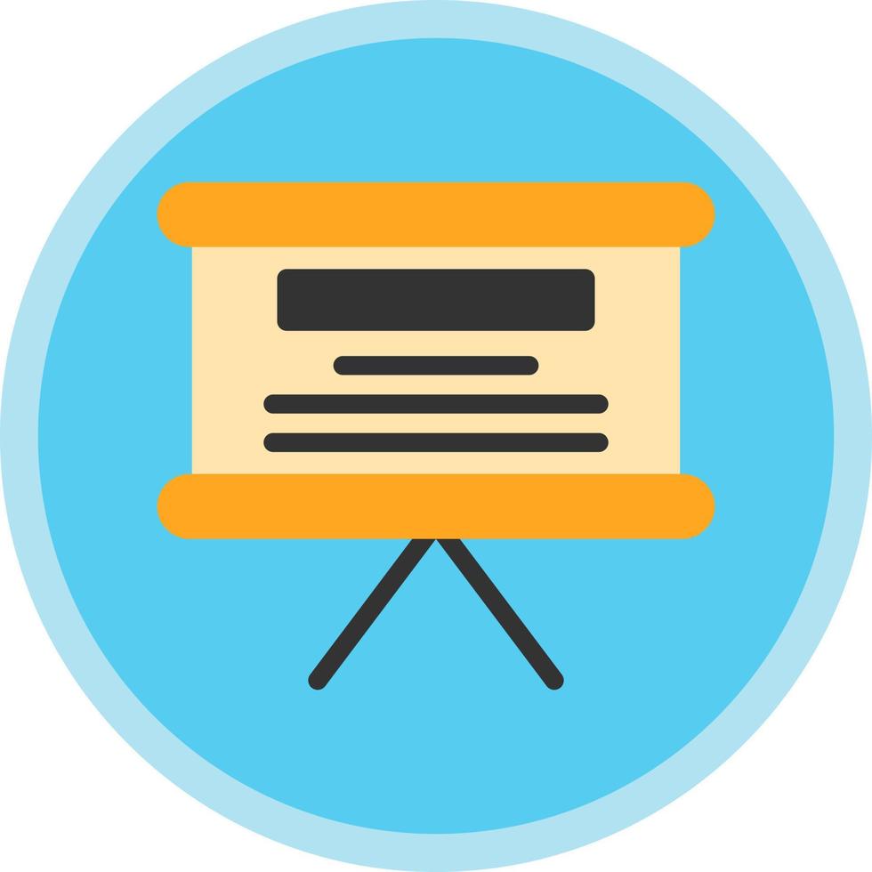 White Board Vector Icon Design