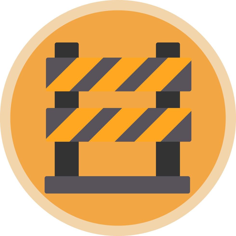 Barrier Vector Icon Design