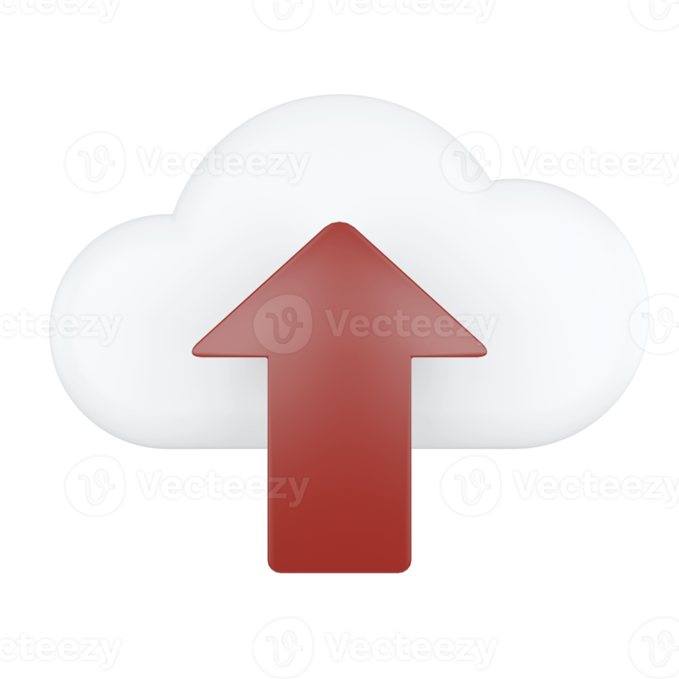 télécharger. nuage l'informatique concept. 3d le rendu. png