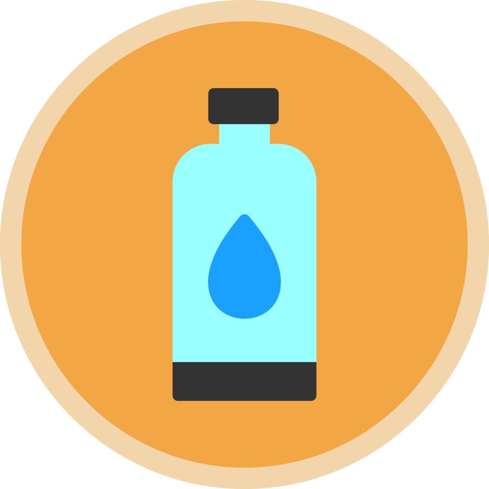 Water Bottle Vector Icon Design