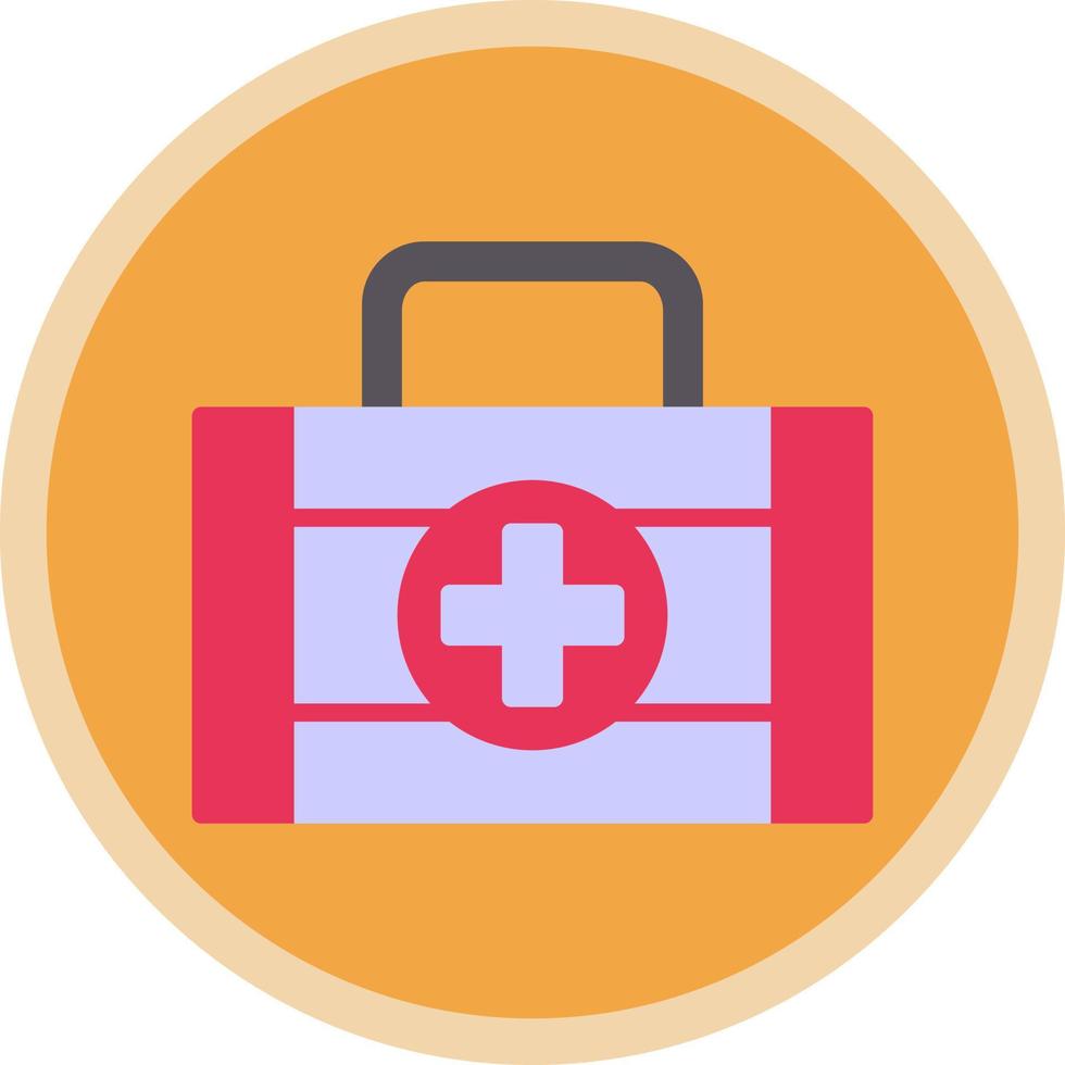 First Aid Kit Vector Icon Design