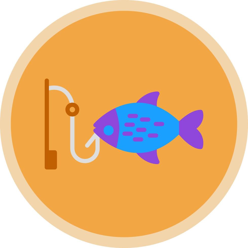 diseño de icono de vector de pesca