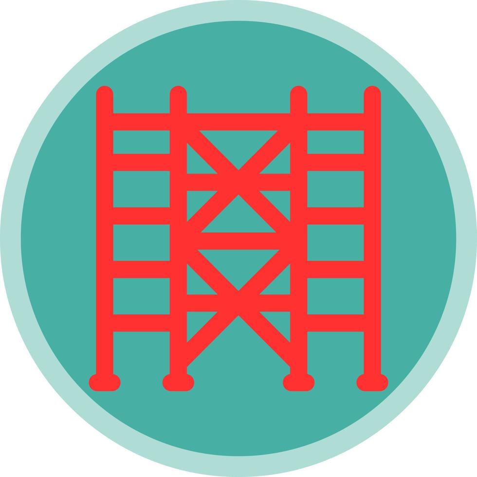 Scaffolding Vector Icon Design