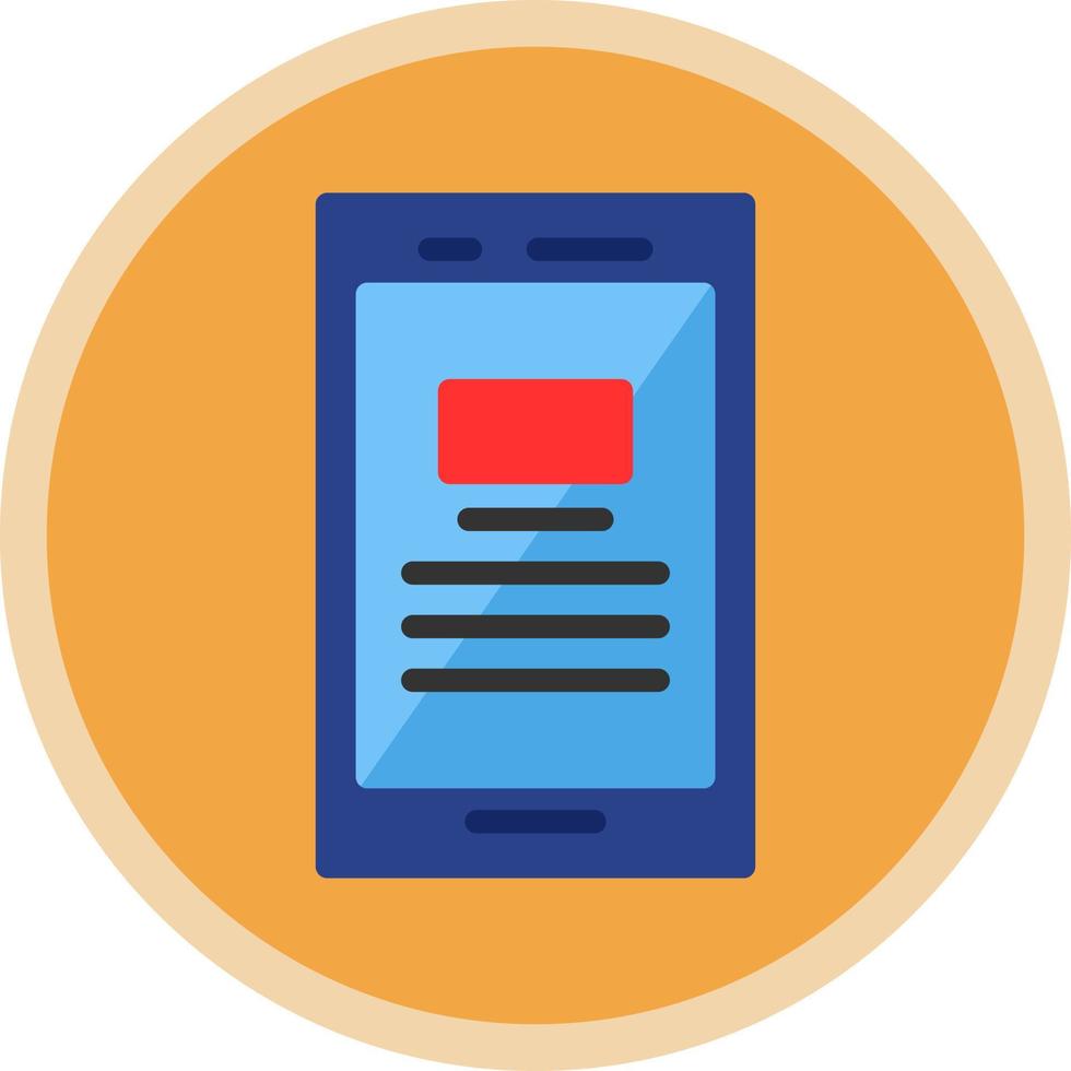 Post Vector Icon Design