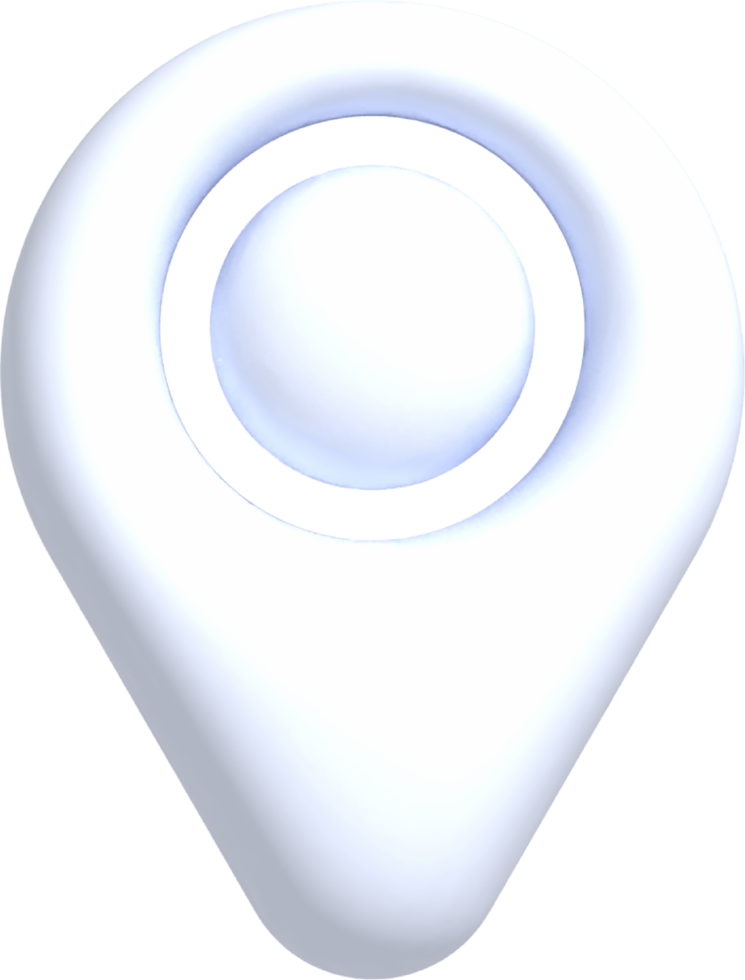 3D Location Pin Icon png