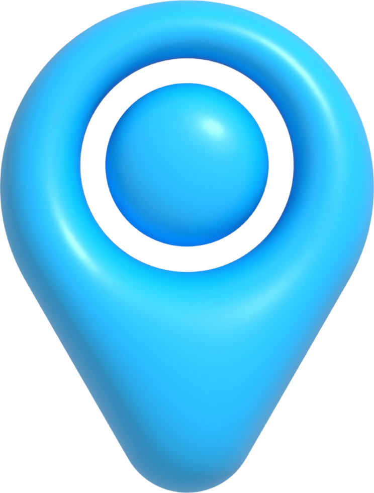 3D Location Pin Icon png