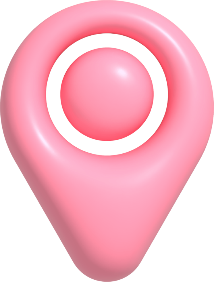 3D Location Pin Icon 21048669 PNG
