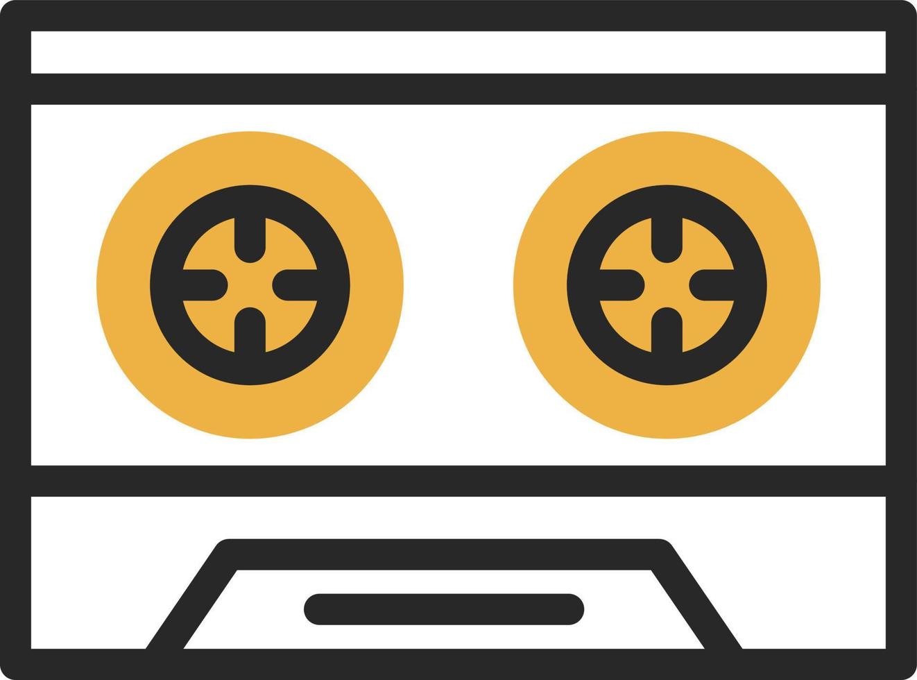 Cassette Vector Icon Design