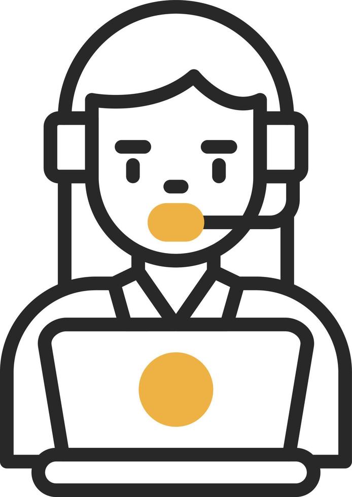 Call Center Vector Icon Design