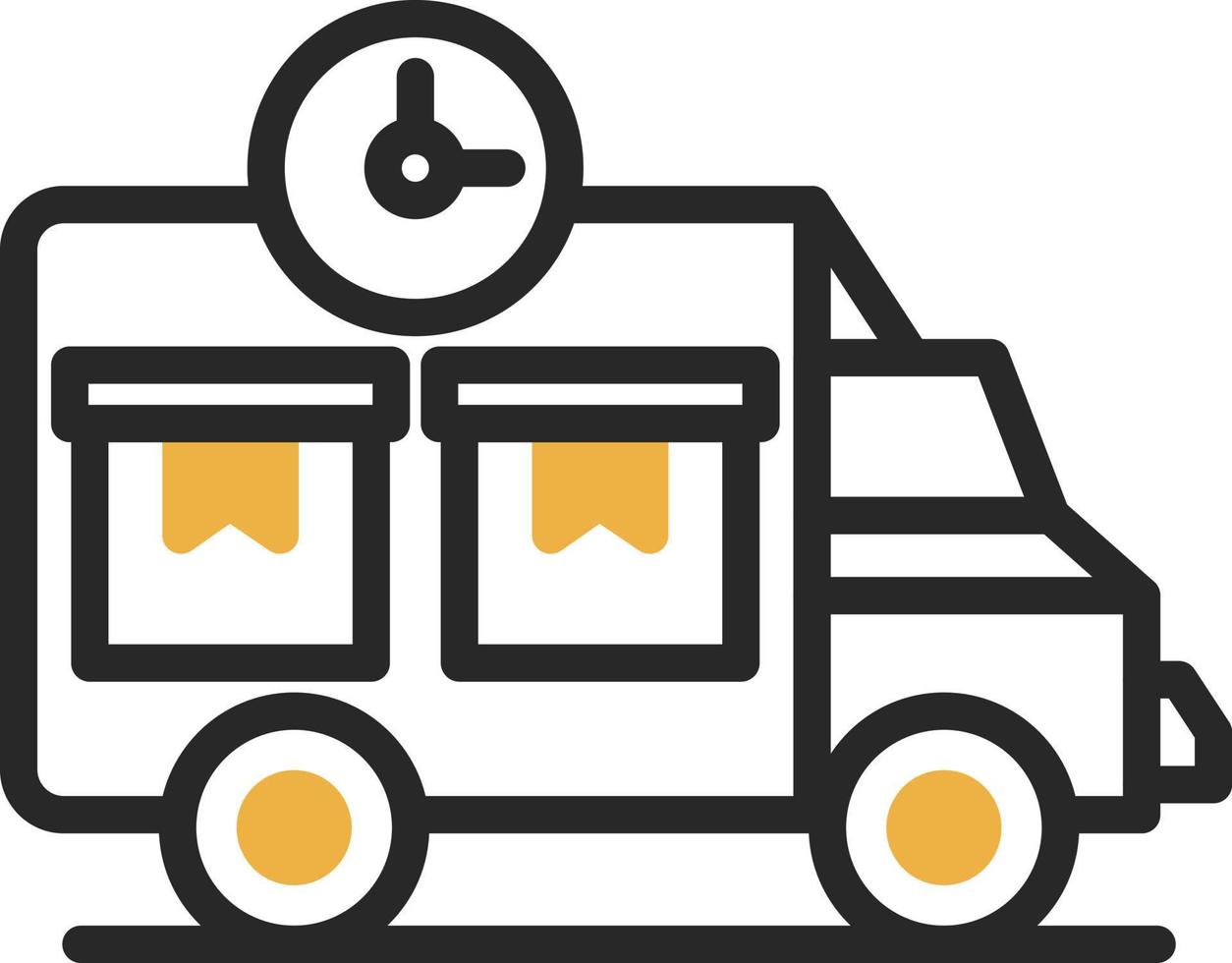 Delivery Time Vector Icon Design