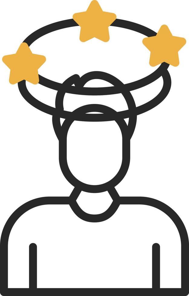 Dizzy Vector Icon Design