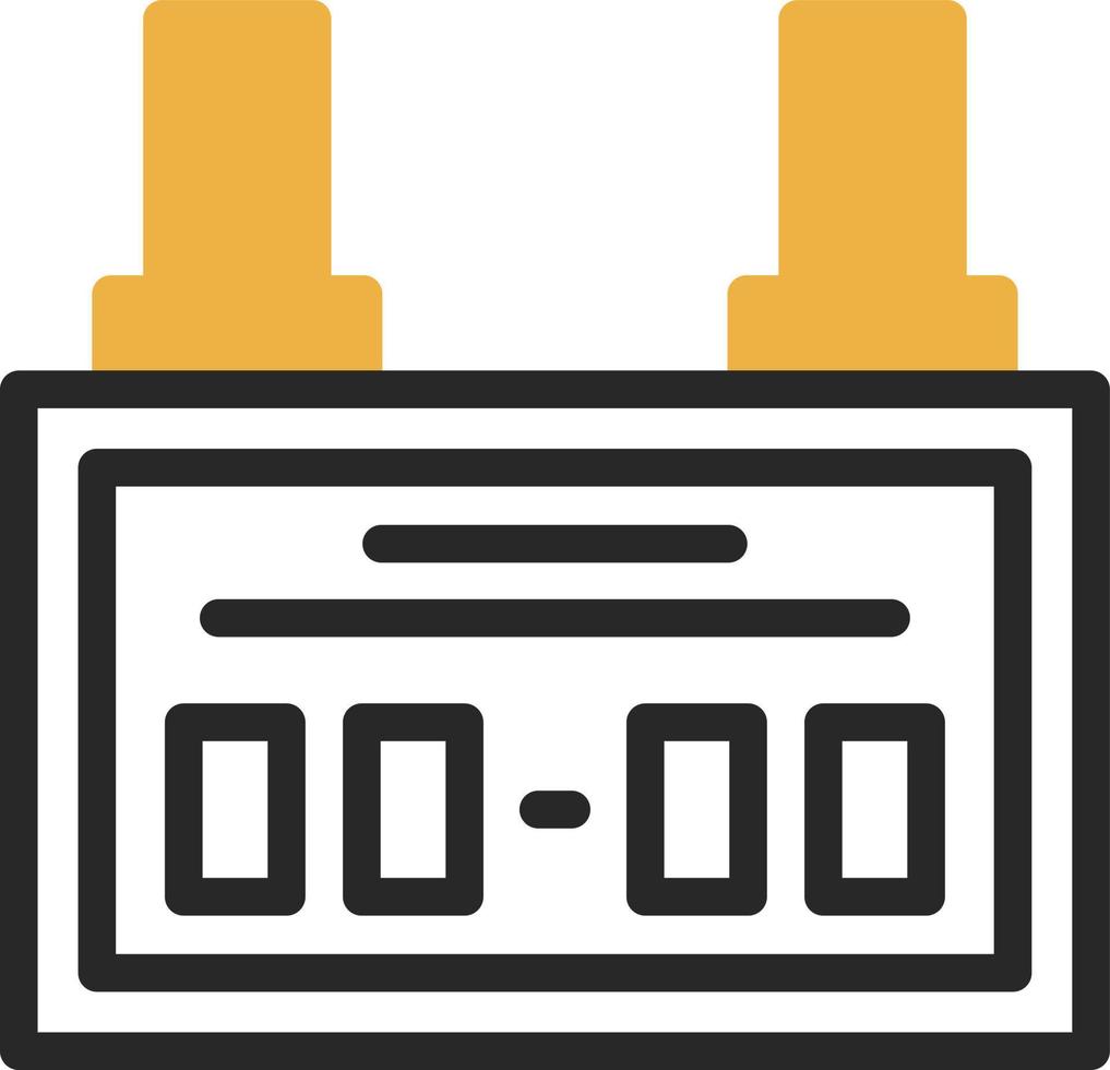 Scoreboard Vector Icon Design